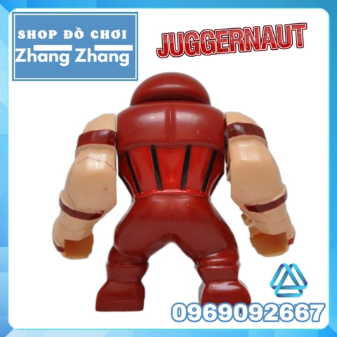 Xếp hình JUGGERNAUT siêu đấu sĩ tội phạm X-men Deadpool BigFigures Lego Minifigures Decool 0191