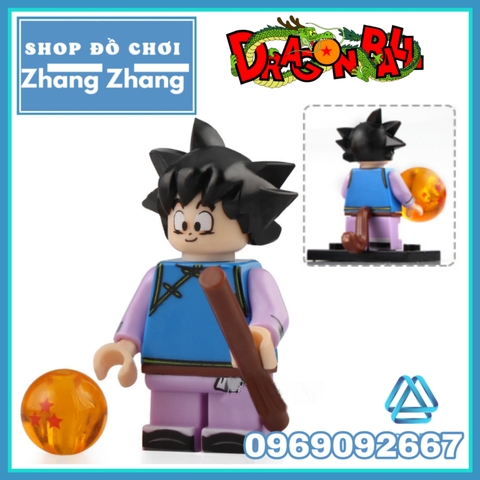 Xếp hình 7 viên ngọc rồng Dragon Balls Goten - Gotenks
- Trunks - Tien Shinhan - Android 18 Lego Minifigures POGO PG8166