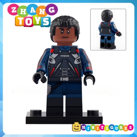 Xếp hình Winter Soldier - Agent 13 - Baron Zemo - US Agent - Batroc - Falcon Battlestar Lego Minifigures Xinh X0313