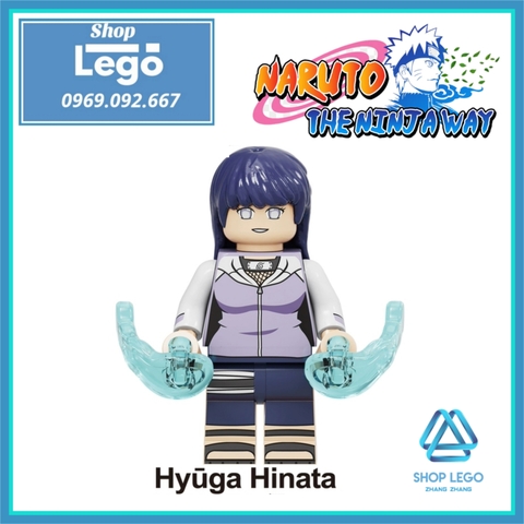 Xếp hình Naruto gồm Uchiha - Killer Bee - Yonda - Konan - Hyuga - Akimichi - Hidan - Kakuzu Lego Minifigures Kopf KF6119