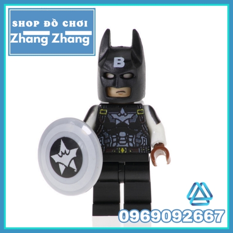 Xếp hình siêu anh hùng Marvel Batman X men Lego Minifigures Pogo PG8124