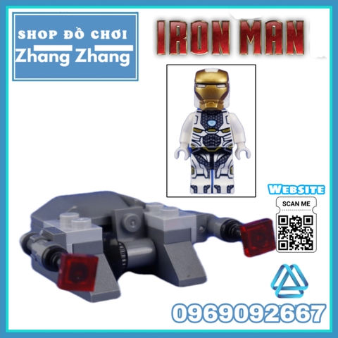 Xếp hình Người sắt Iron Man biến hình Hulkbuster 12in1 Lego Minifigures Elephant JX1162