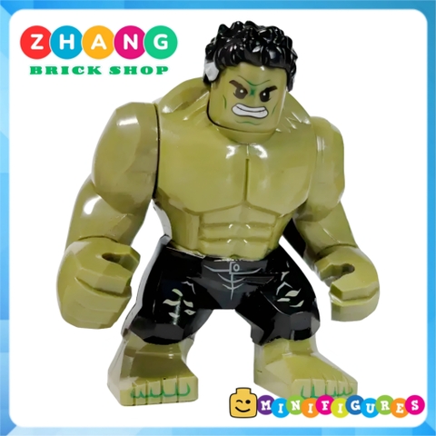 Xếp hình Hulk Endgame tóc bạc lego bigfigures xinh xh887