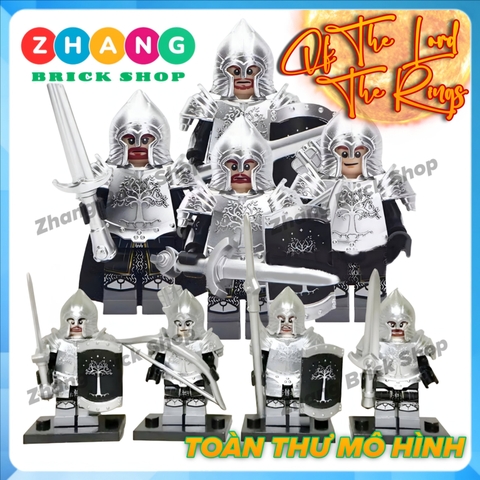 Xếp hình Đội quân Gondor trong chúa tể những chiếc nhẫn - The lord of the Rings Lego Minifigures Koruit KT1015