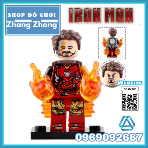 Xếp hình Iron Man - Tony Stark tuyển tập mới nhất 2019 Lego Minifigures PRCK GD230 237