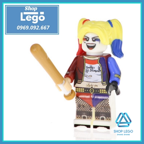 Xếp hình Spider Man Joker Harley Quinn Hawkeye UsAgent Drax Captain America Superman Red Lego Minifigures POGO PG8126