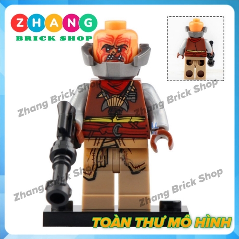Xếp hình Star Wars Mandalorian and Rise of Skywalker Dameron Mando Sith Trooper Cara Dune Raider Lego Minifigures G0001