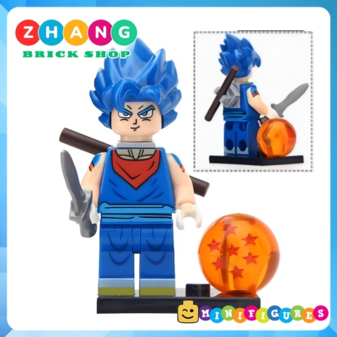 Đồ chơi xếp hình Dragon Balls 7 viên ngọc rồng Son goku Minifigures WM6029
