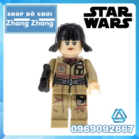 Đồ chơi Xếp hình Star Wars Rebolt Rako Hardeen - Rose Lando Calrissian - Poe Dameron IG-88 Minifigures POGO PG8142