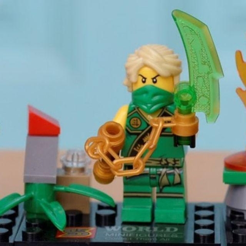 Đồ chơi Xếp hình Ninjago Thunder Swordsman Jay Kai Lloyd Cole Eyezor Zugu Chen Chop rai Minifigures SY272