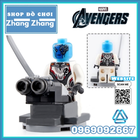 Đồ chơi Xếp hình Thor - Nebula Hawkeye - Captain Marvel - Chitauri - Outtrider Thanos Minifigures Lele 34095 D157 164
