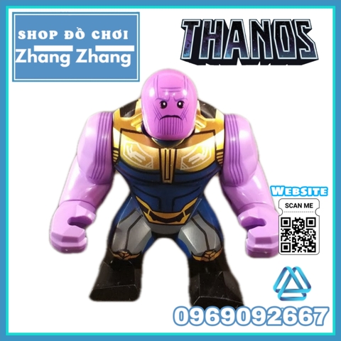 Xếp hình Avengers Endgame & Infinity War Thor Thanos Spider-man Lego Minifigures Kopf KF6087