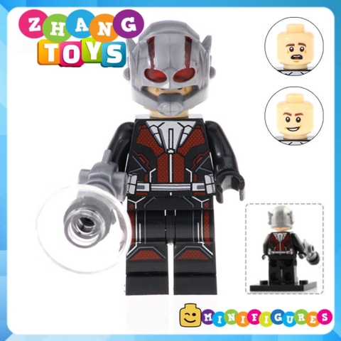 Xếp hình Siêu anh hùng Captain Marvel Zuri Baron Erik Selvig Ant-Man Wasp Iron Man Ghost Lego Minifigures Xinh X0197