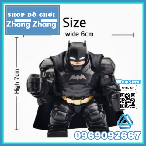 Xếp hình Người dơi Batman Beginning Bigfigures Lego Minifigures Decool 0295