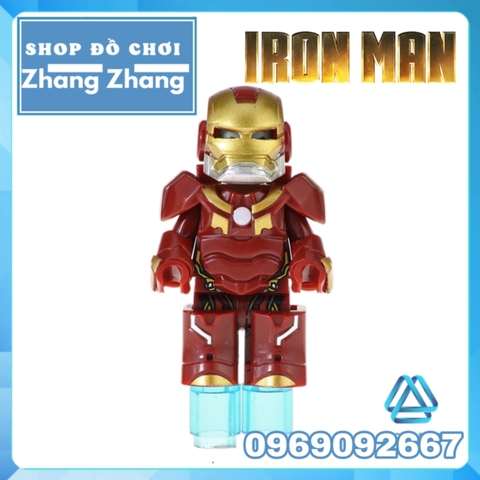 Xếp hình Titans Superboy Atom Smasher Metamorpho Negative Iron Man Vulture Stan Sandman Lego Minifigures Kopf KF6072