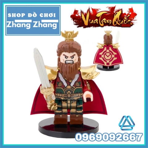 Đồ chơi xếp hình Tam quốc diễn nghĩa Three Kingdom Đông Ngô Tôn Quyền Chu Du Minifigures Decool 20313 20318