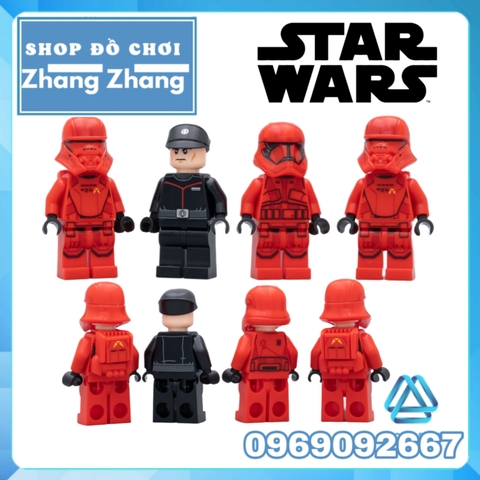 Xếp hình Star Wars First Order Trooper Battle mới nhất Lego Minifigures K-008