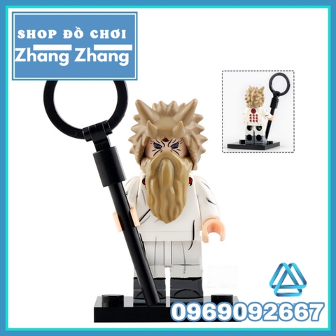 Xếp hình Naruto Tatasciore - Tobi - Uchiha Sasuke - Deidara - Madara - Obito Kisame Sasori Lego Minifigures Kopf KF6118