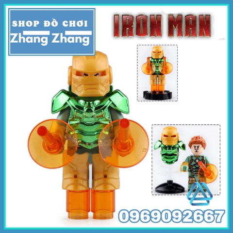 Xếp hình Iron Man Stealth Armor Lego Minifigures SY1235