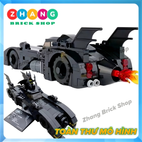 [366 hình] Xếp hình Batman siêu xe Batmobile phiên bản Limited Edition Lego Minifigures 8228