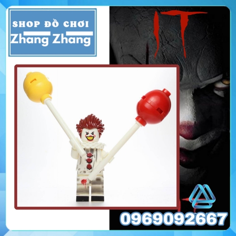 Xếp hình I.T Pennywise Gã hề ma quái Lego Minifigures WM wm485