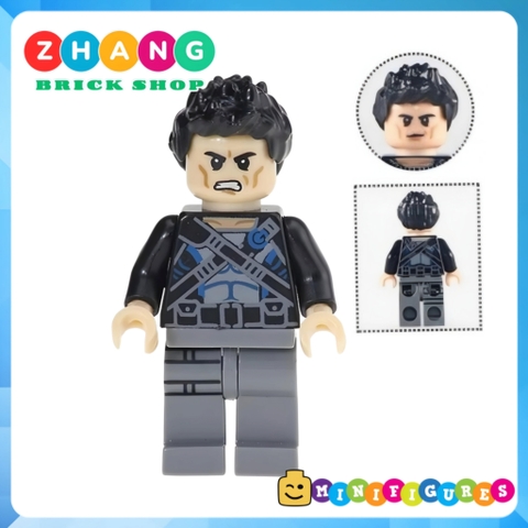 Đồ chơi Xếp hình Black Adam Peggy Carter Green Lantern Shazam Spider Man Arsenal Cobra Commander Minifigures KL9005