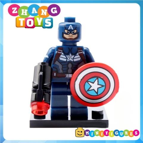 Xếp hình Avengers Civil War Falcon - Winter Soldier - She Hulk - Black Panther - War Machine Lego Minifigures Xinh x0114