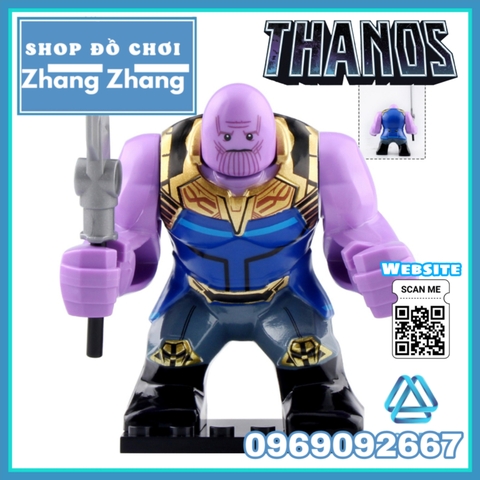 Xếp hình Thanos The Avengers : Endgame Lego Minifigures Koruit Xp180