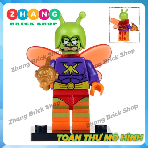 Xếp hình Batman Green Arrow Joker Apache Crazy Quilt Killer Moth Gotham Lego Minifigures POGO PG8110