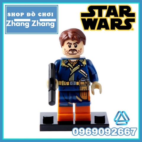 Xếp hình Star Wars Imwe - Jyn Erso - Stormtrooper - Malbus - Death Trooper - Orson Andor Lego Minifigures Xinh X0139