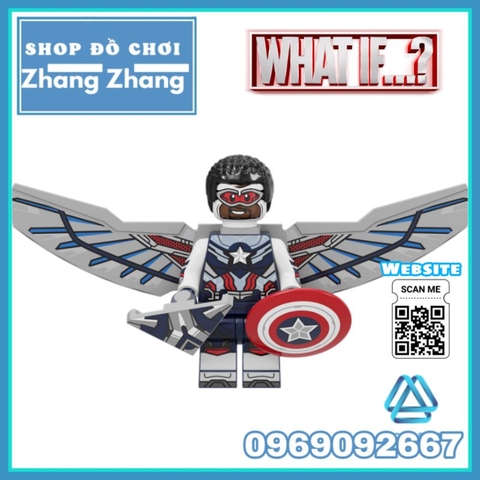 Đồ chơi xếp hình What if Shang Chi - Dr Octopus - Iron Man - Spider Man - Star Lord - Dr Strange Minifigures Kopf KF6145