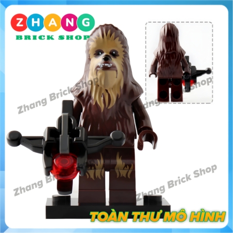 Xếp hình Star Wars Obi-Wan Imperial Guard Stormtrooper Darth Vader Jar Binks Han Solo Lego Minifigures Lele C015 022