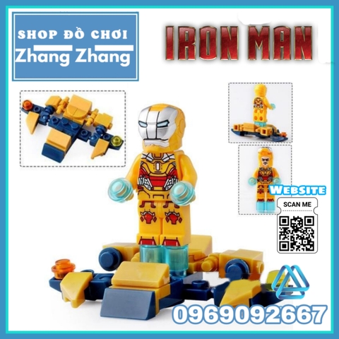 Xếp hình tuyển tập Iron Man đại chiến Thanos 8 in 1 Lego Minifigures Dlp9093