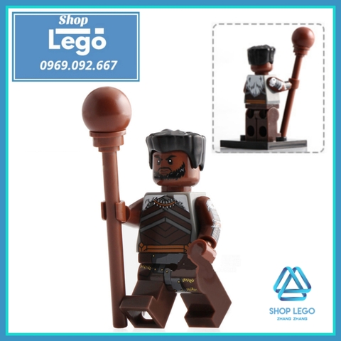 Xếp hình Black Panther TChalla WKabi Wakanda Killmonger Shuri báo đen Lego Minifigures Xinh X0191
