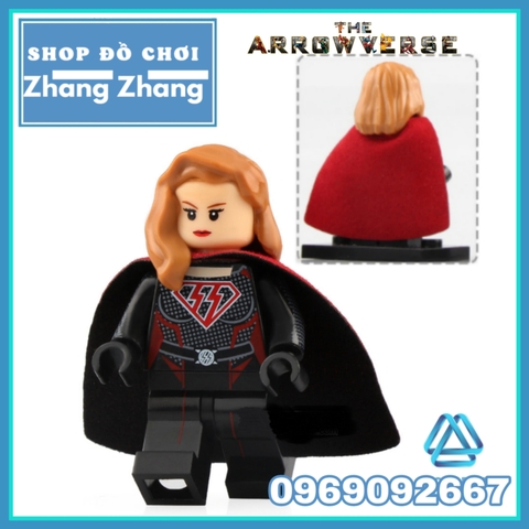Xếp hình Flash Dark Archer DC Comics Deadshot Overgirl Oswald Cobblepot Joker Heat Wave Vibe Lego Minifigures Xinh X0188