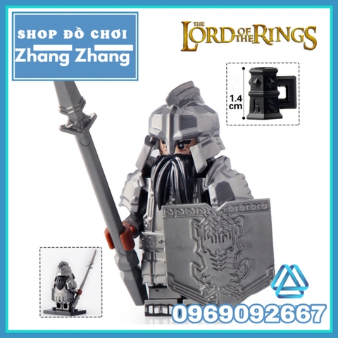 Xếp hình Lord of the Rings Dwarves Warriors Tộc chiến binh người lùn Hobbit Lego Minifigures

Koruit KT1040