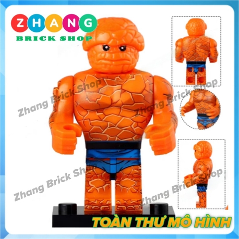 Đồ chơi lắp ráp Fantastic 4 Thing Human Torch Invisible Womans Minifigures G0146 [Zhang Brick Shop]