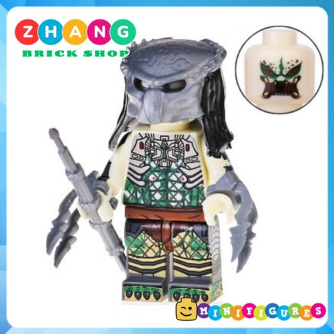 Đồ chơi Xếp hình Predator vs Alien Cuộc chiến dưới chân tháp cổ mới nhất 2020 Lego Minifigures POGO PG8254