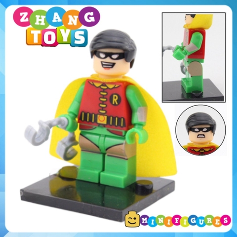 Xếp hình Batman & Robin đại chiến Gotham chống tội phạm Lego Minifigures Xinh X0111