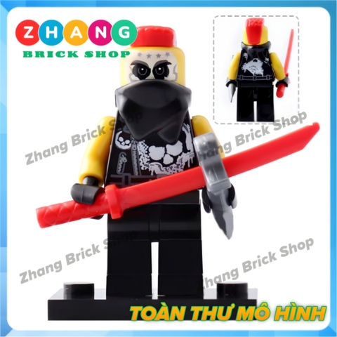Xếp hình Ninjago Garmadon Lego Minifigures LeLe A009 016
