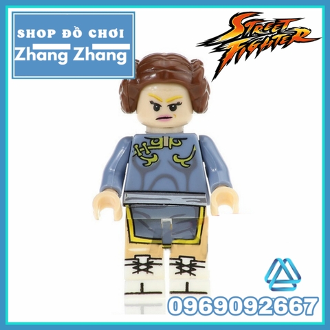 Xếp hình Street Fighter Wave 2 Lego Minifigures Kopf KF8016