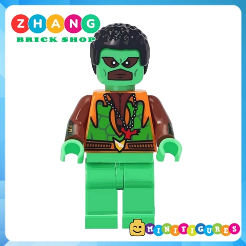 Xếp hình Falcon Overgirl Captain American AnimalMan Batman Ninja Robin Supergirl Lego Minifigures Xinh Koruit WM6033