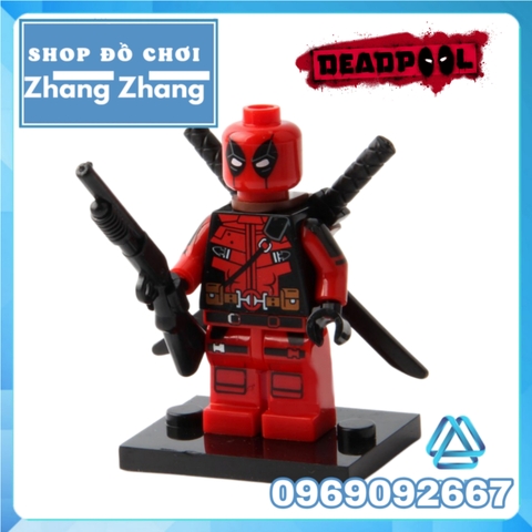 Đồ chơi xếp hình Bộ sưu tập gia đình Gwen pool Deadpool  Minifigures Dcool Jisi 0256 0261
