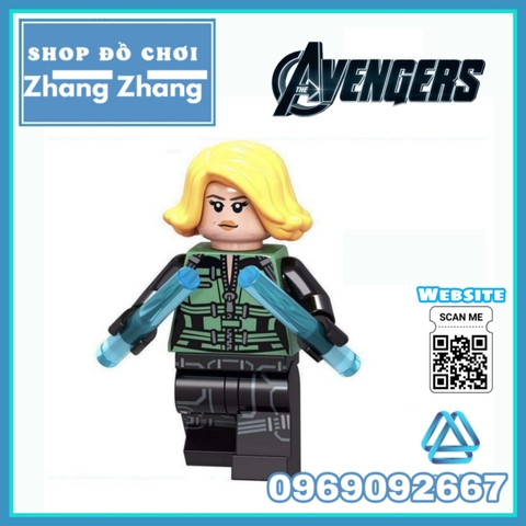 Xếp hình Iron man - Spider-man - Ebony Maw - Groot - Thor Dr Strage Black Widow Star-Lord Lego Minifigures Lele D033 040