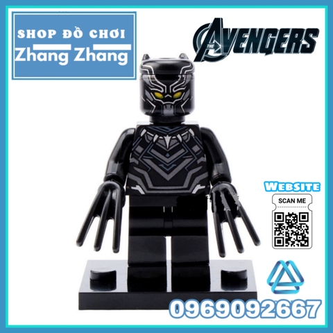 Xếp hình Avengers Civil War Falcon - Winter Soldier - She Hulk - Black Panther - War Machine Lego Minifigures Xinh x0114