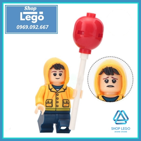 Xếp hình IT - Tên hề ma quái Pennywise Beverly George Chosen Jacobs Lego Minifigures Koruit KT1012