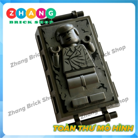 Đồ chơi xếp hình tủ đóng băng Han Solo Carbonite Frozen trong Star Wars Minifigures POGO PG831