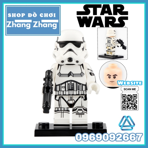 Xếp hình Star Wars Stormtrooper - Moff Gideon Cara Dune - Death Trooper Greef Carga Mandalorian Lego Minifigures WM6099