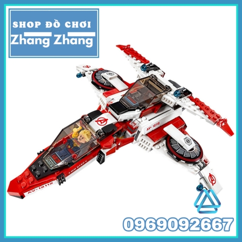 [552 hình] Xếp hình Cuộc chiến phi thuyền Avenjet Thanos Hyperion The Avengers Infinity War Lego Minifigures Decool 7120