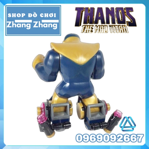 Đồ chơi Xếp hình Bigfigures Thanos Comics đại chiến vũ Marvel mới nhất Minifigures Jisi Decool 0288